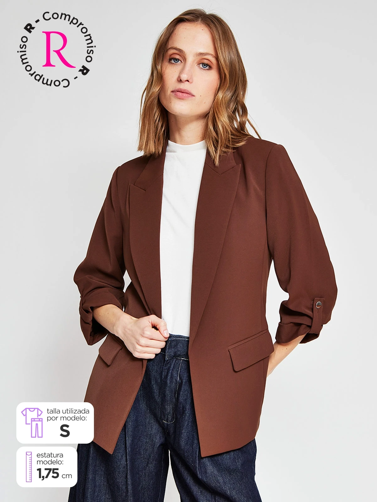 BLAZER MUJER MARQUIS FLUIDO - 1