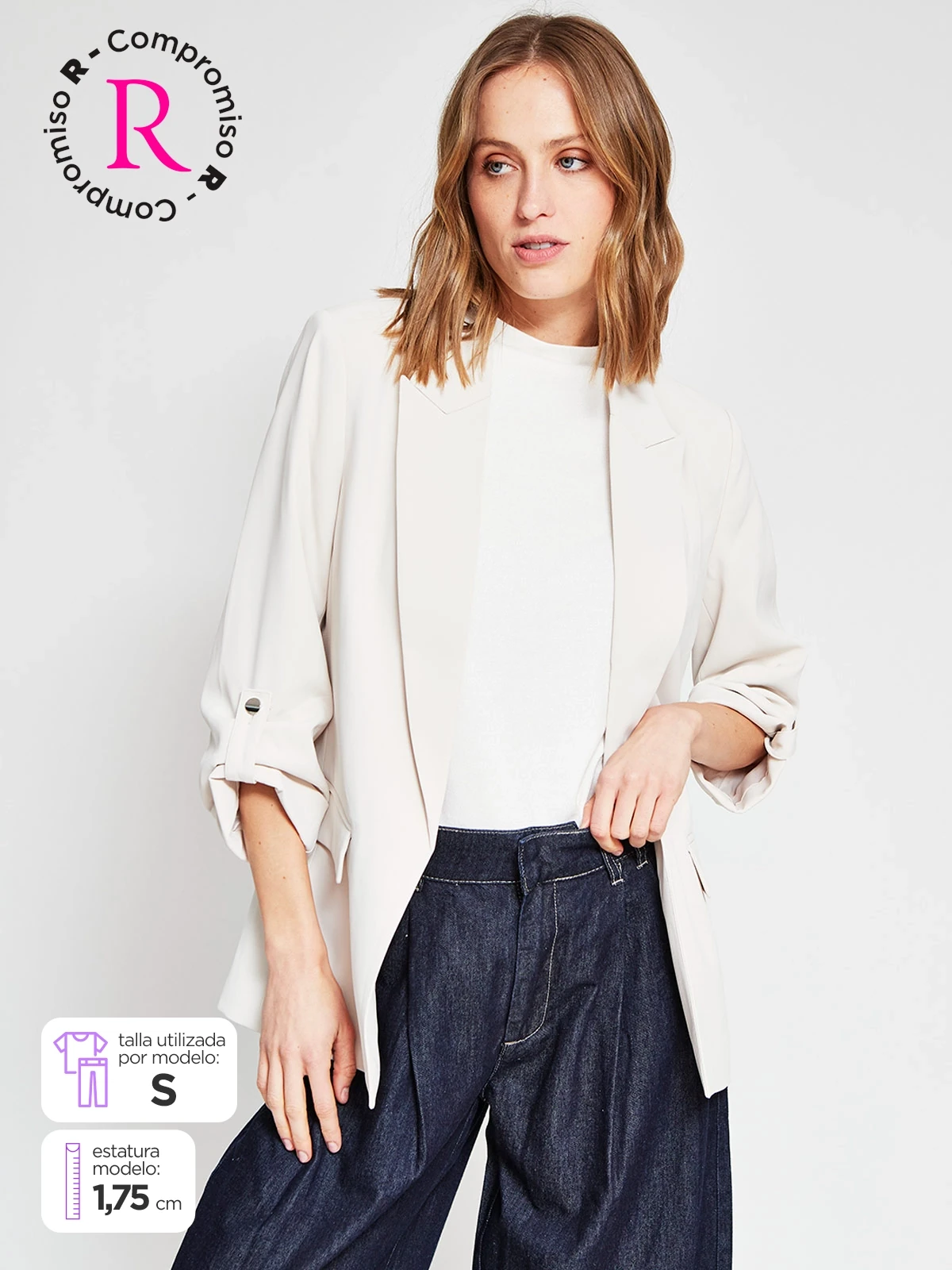 BLAZER MUJER MARQUIS FLUIDO