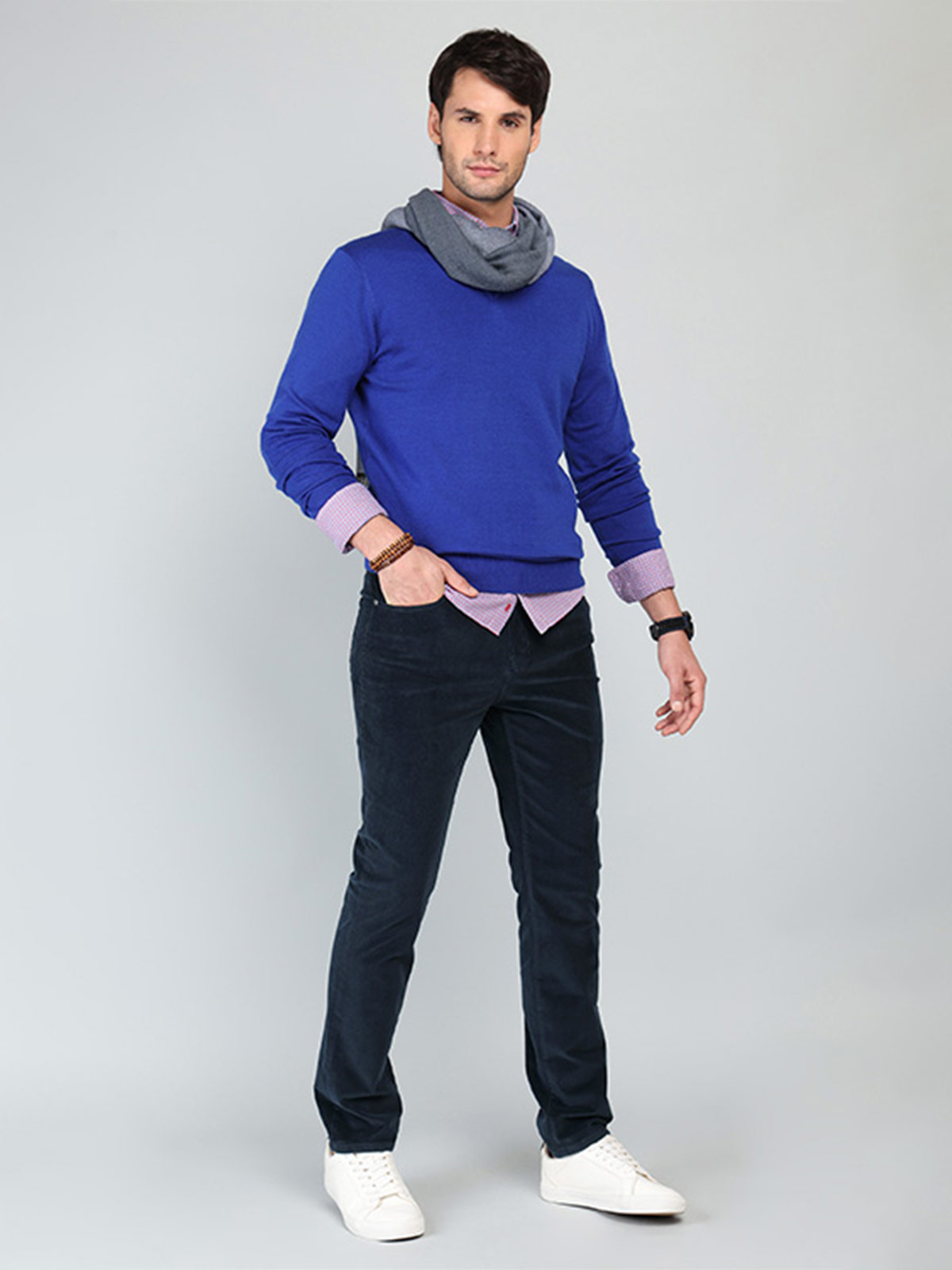PANTALÓN HOMBRE ARROW SPANDEX COTELÉ - 5