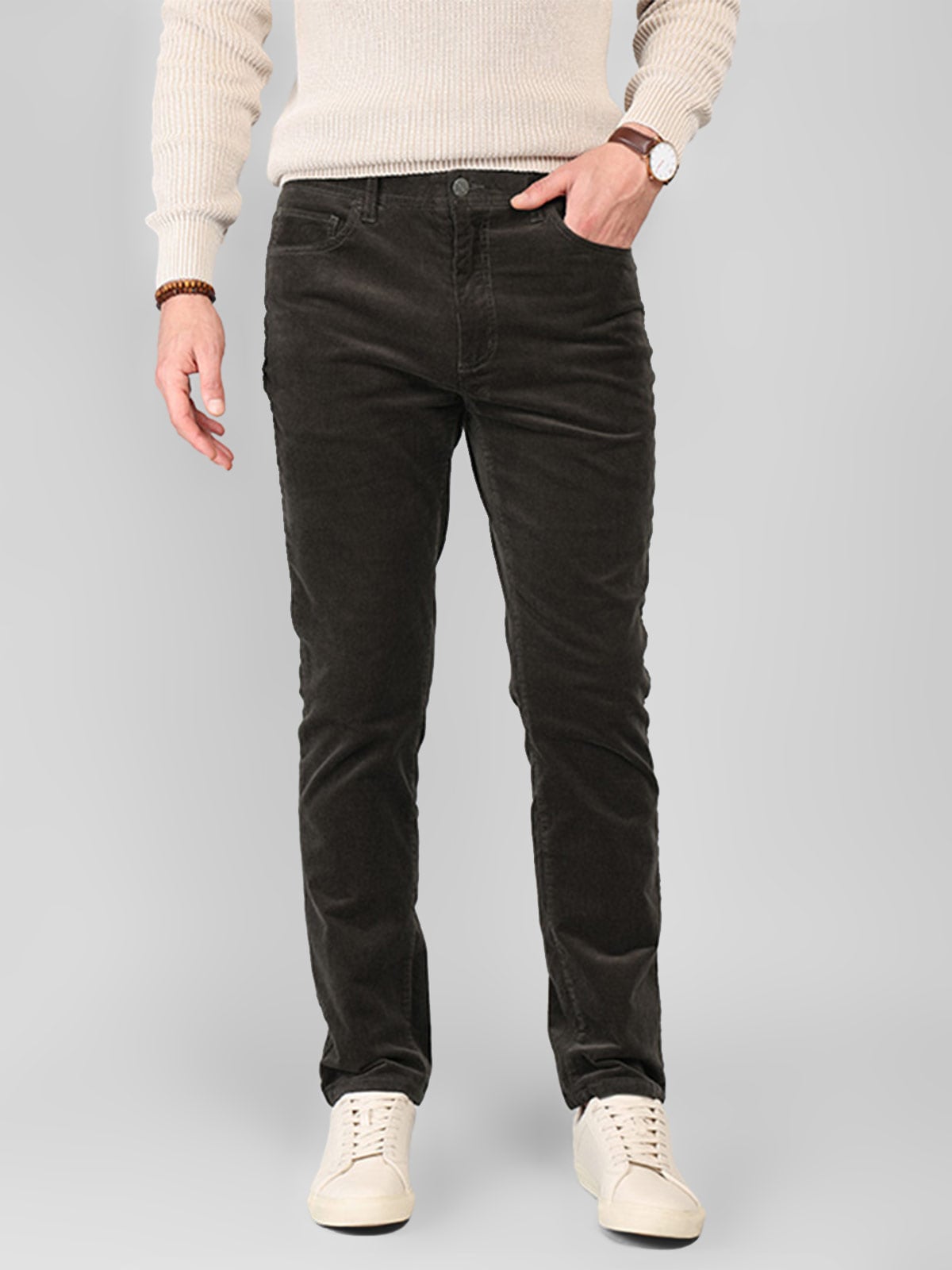 PANTALÓN HOMBRE ARROW SPANDEX COTELÉ - 1