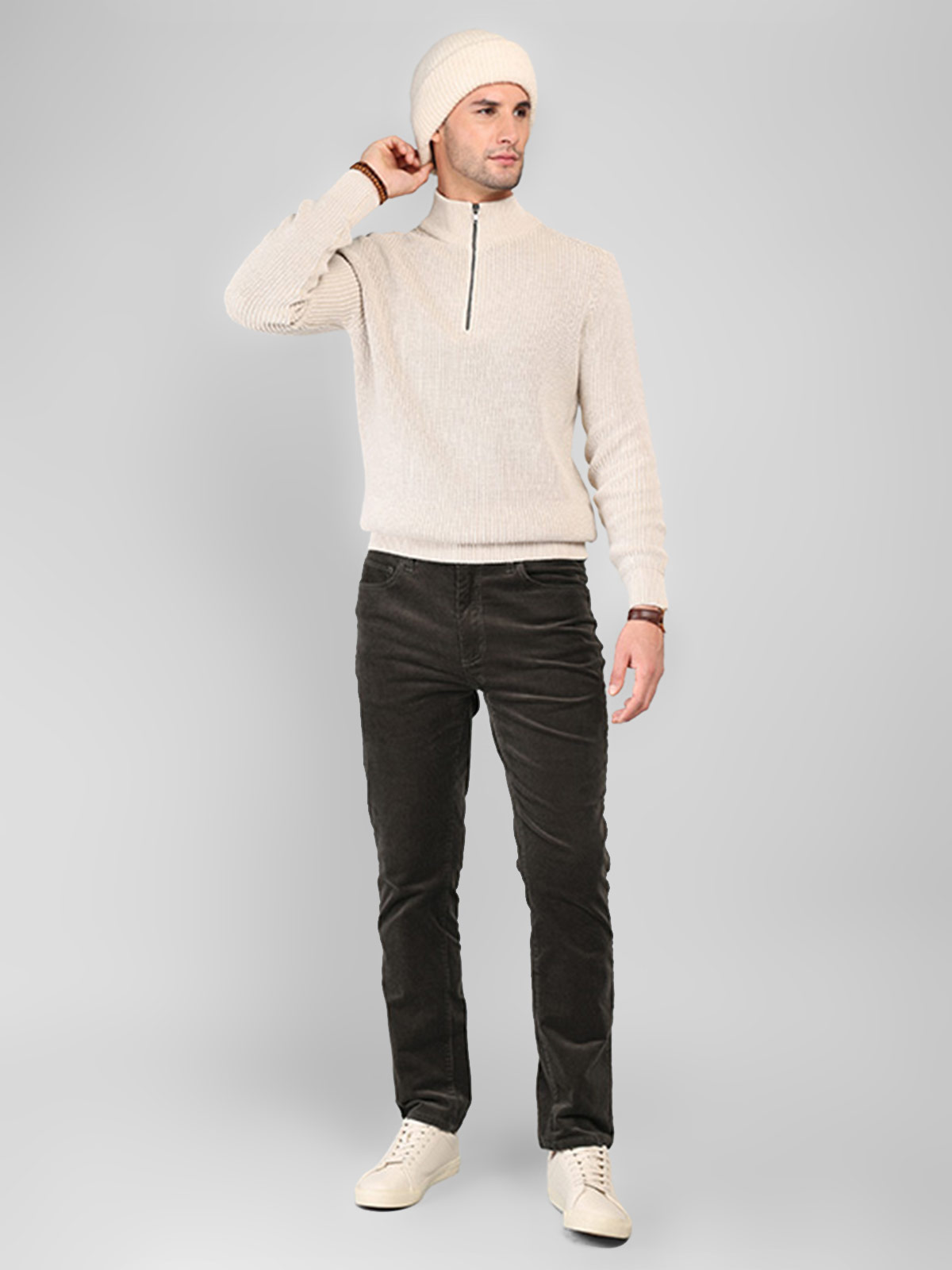 PANTALÓN HOMBRE ARROW SPANDEX COTELÉ - 5
