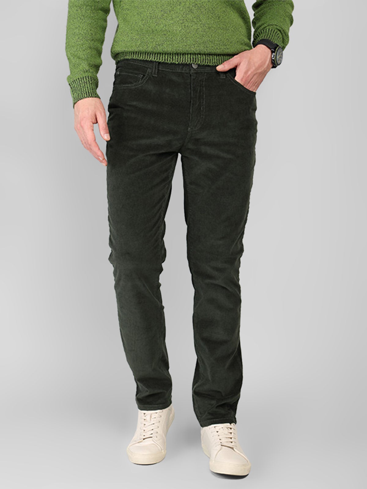 PANTALÓN HOMBRE ARROW SPANDEX COTELÉ - 1