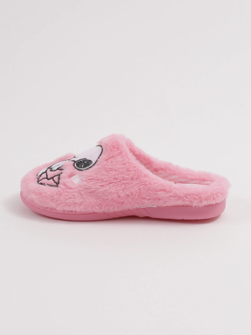 PANTUFLA MUJER SNOOPY ROSADA - 2