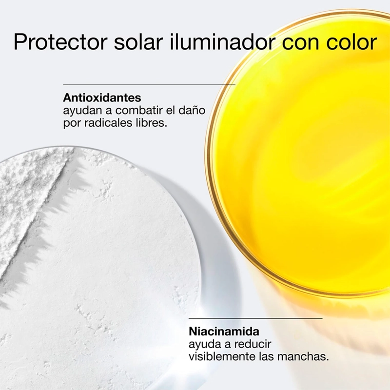 PROTECTOR SOLAR CLINIQUE UV SOLUTIONS BRIGHTENING+TINTED SUNSCREEN SPF50 40ML - 4