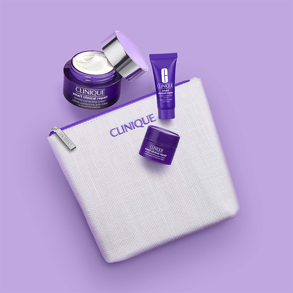 SET CLINIQUE SMART EXPERTOS ANTI-EDAD 50ML 10ML 5ML - 2