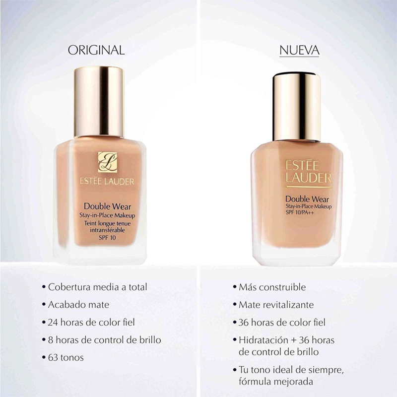 BASE DE MAQUILLAJE ESTÉE LAUDER DOUBLE WEAR STAY IN PLACE MAKE UP 5N1 RICH GINGER 30ML - 3