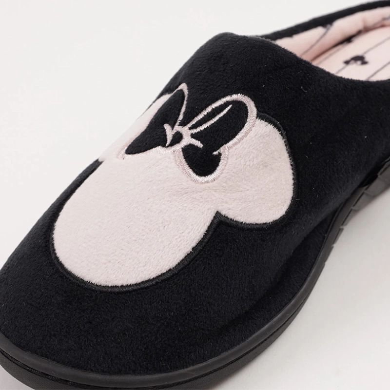 PANTUFLA MUJER MINNIE MOUSE NEGRO - 3