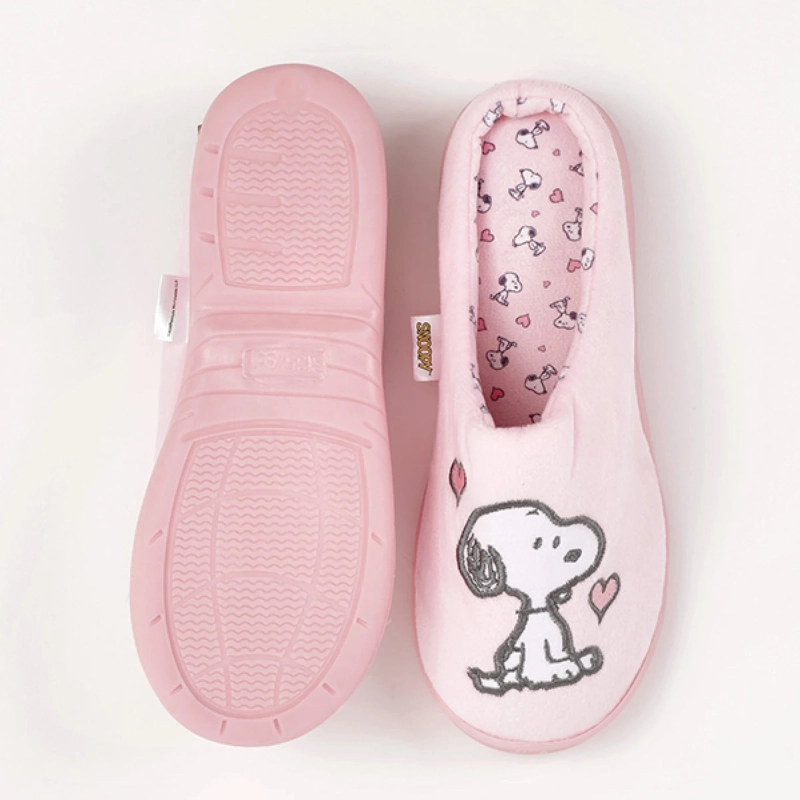 PANTUFLA MUJER SNOOPY ROSADO - 4