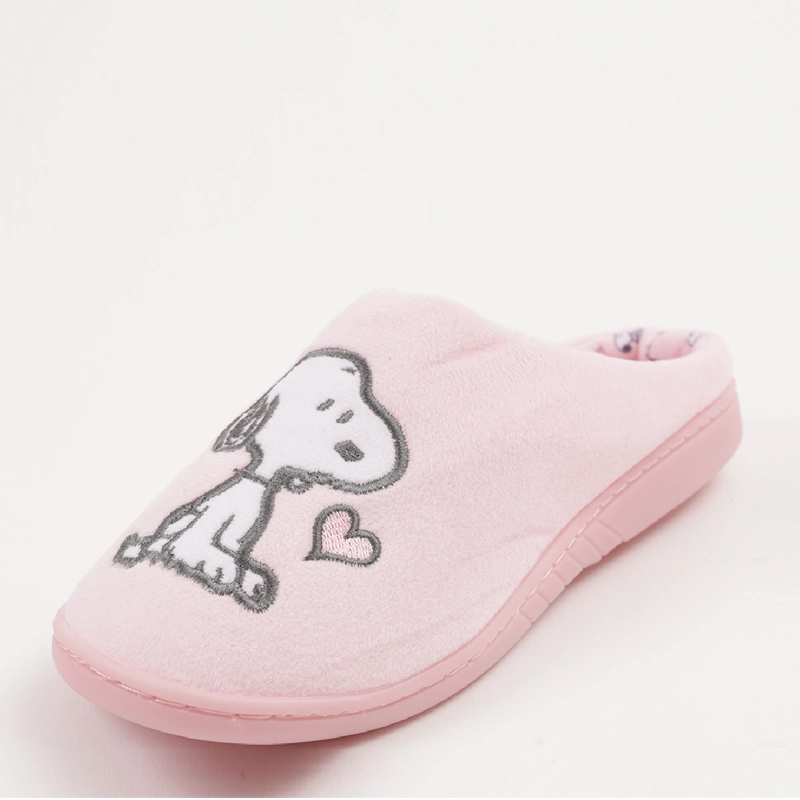 PANTUFLA MUJER SNOOPY ROSADO - 5