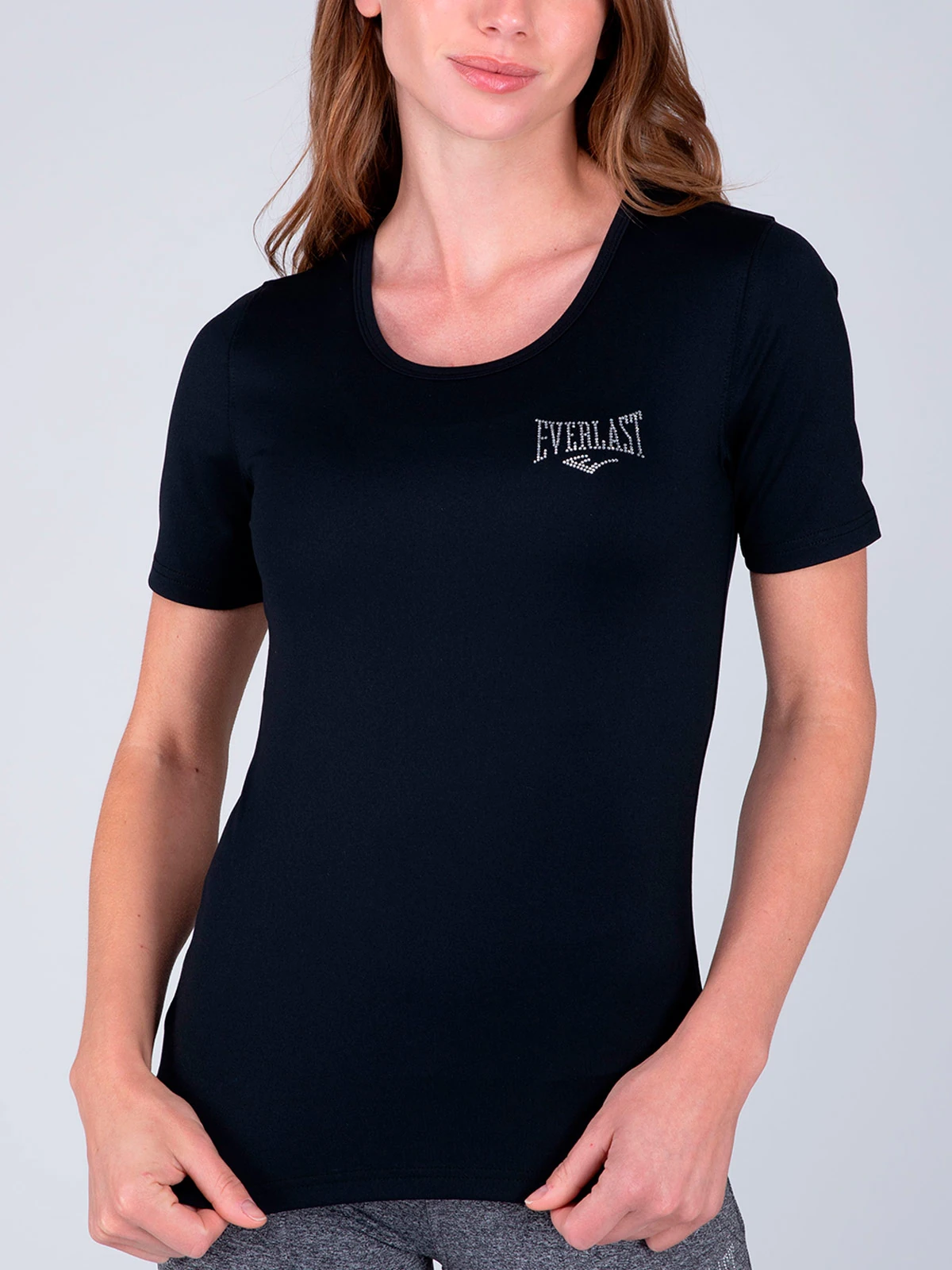 EVERLAST POLERA MUJER EVERLAST MANGA CORTA