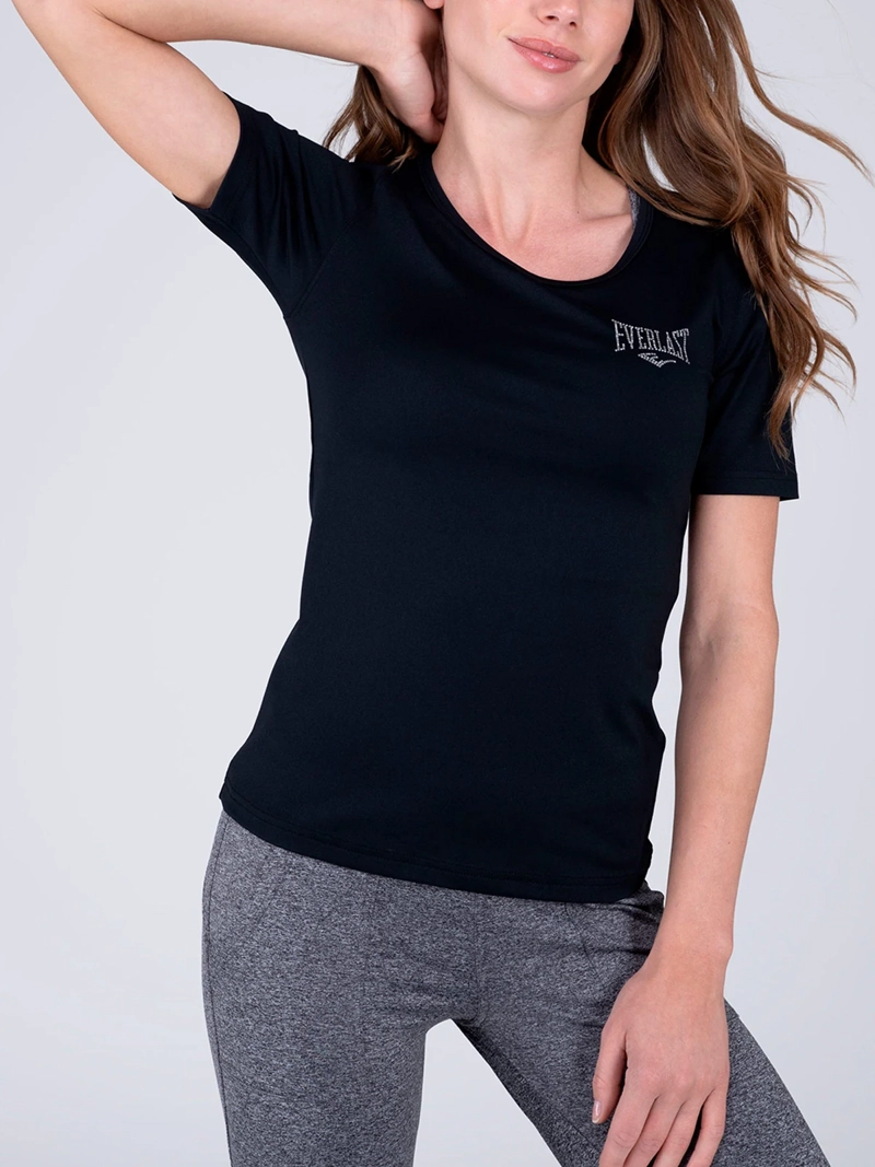 POLERA MUJER EVERLAST MANGA CORTA - 5