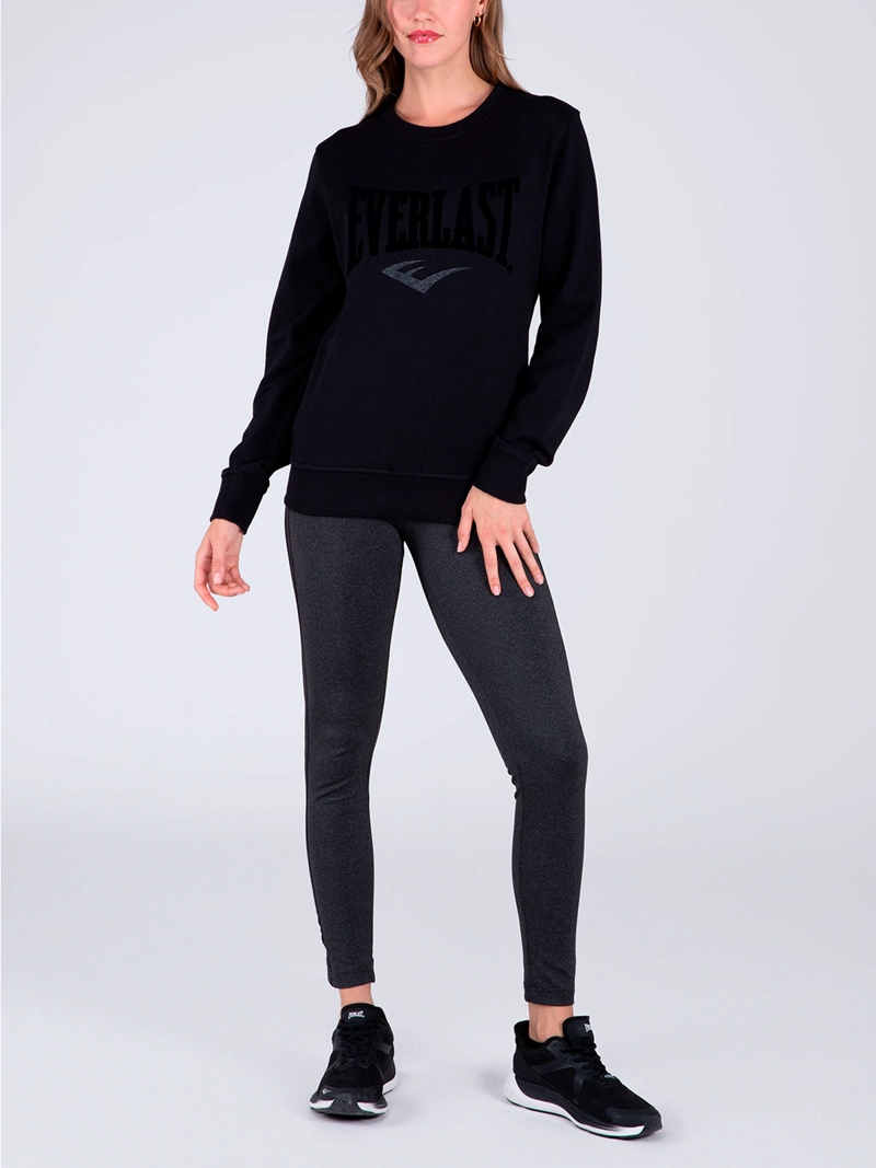POLERON MUJER EVERLAST ALGODÓN BÁSICO - 4