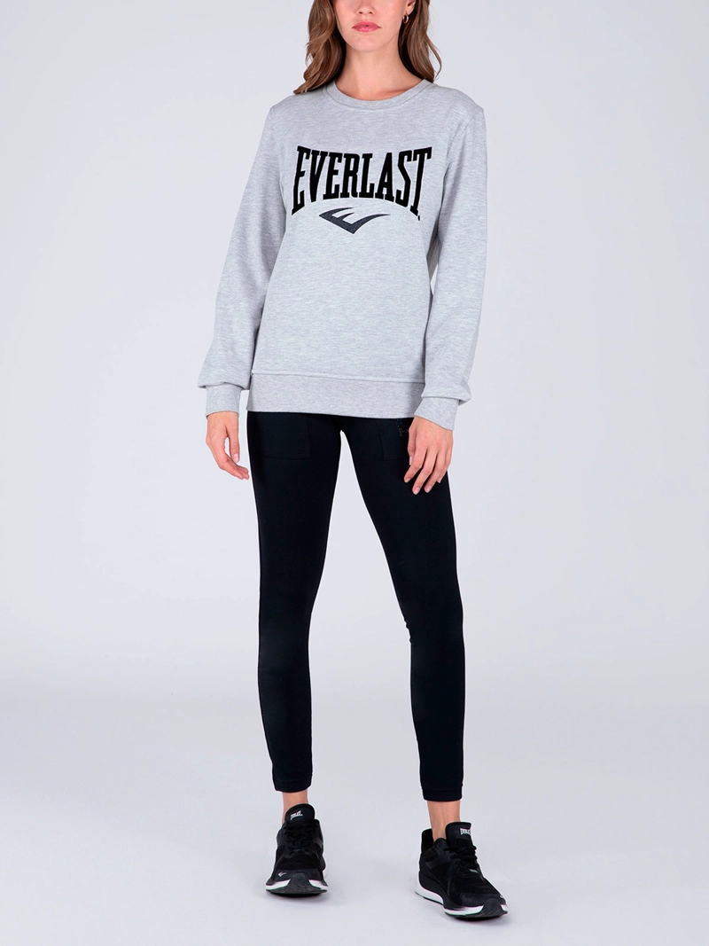POLERON MUJER EVERLAST ALGODÓN BÁSICO - 4