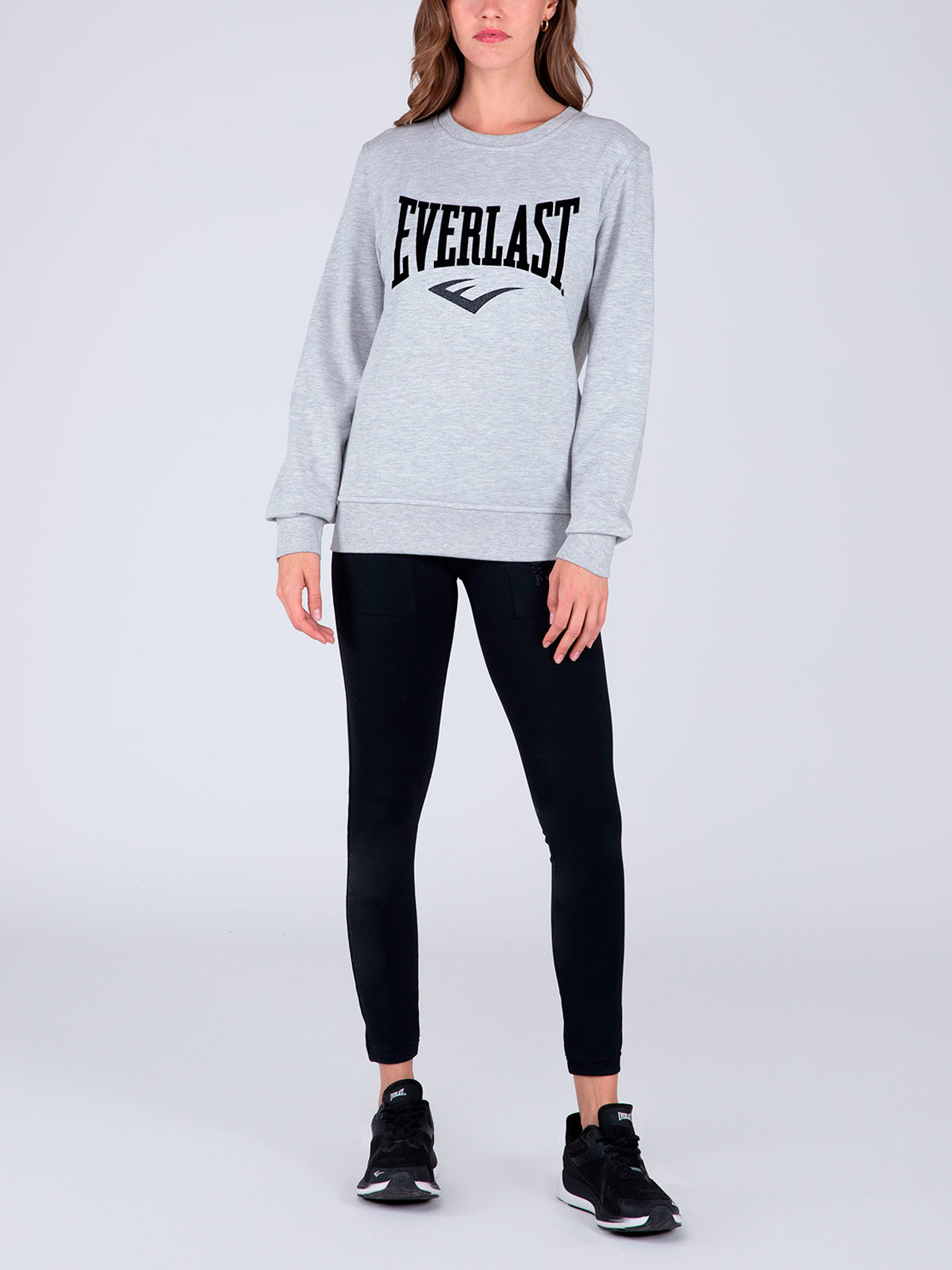 POLERON MUJER EVERLAST ALGODÓN BÁSICO - 4
