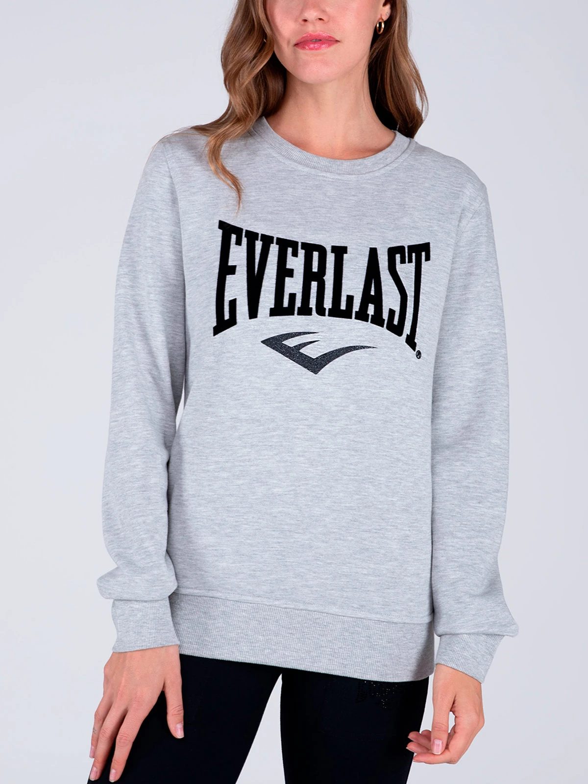 POLERON MUJER EVERLAST ALGODÓN BÁSICO - 1