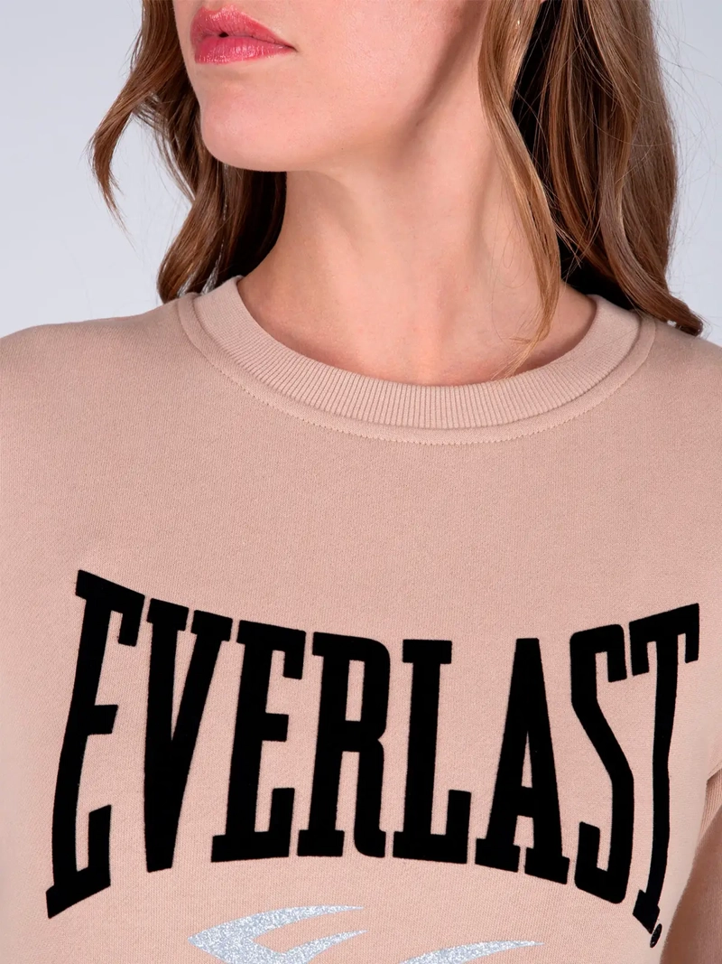 POLERON MUJER EVERLAST ALGODÓN BÁSICO - 3