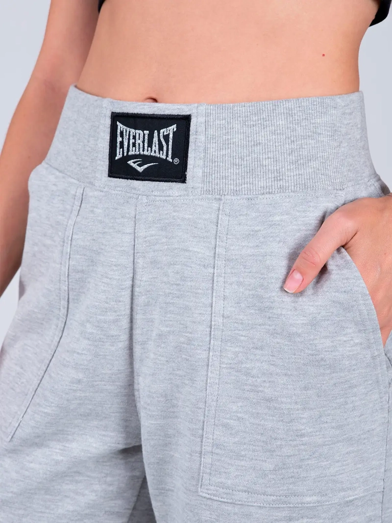 PANTALÓN BUZO MUJER EVERLAST BÁSICO - 3