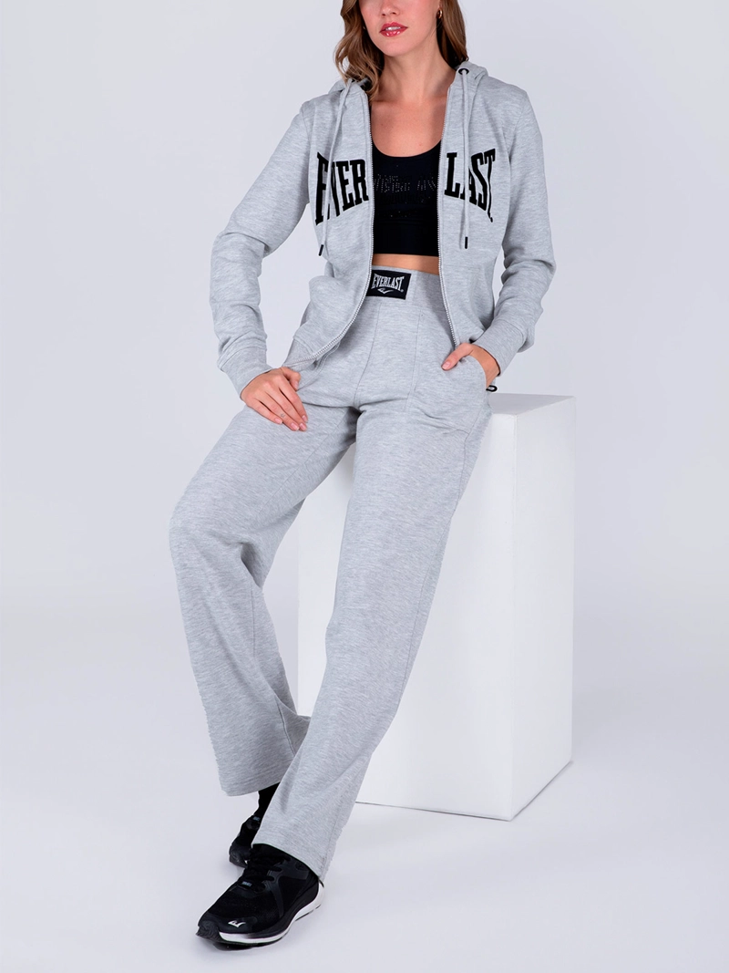 PANTALÓN BUZO MUJER EVERLAST BÁSICO - 5