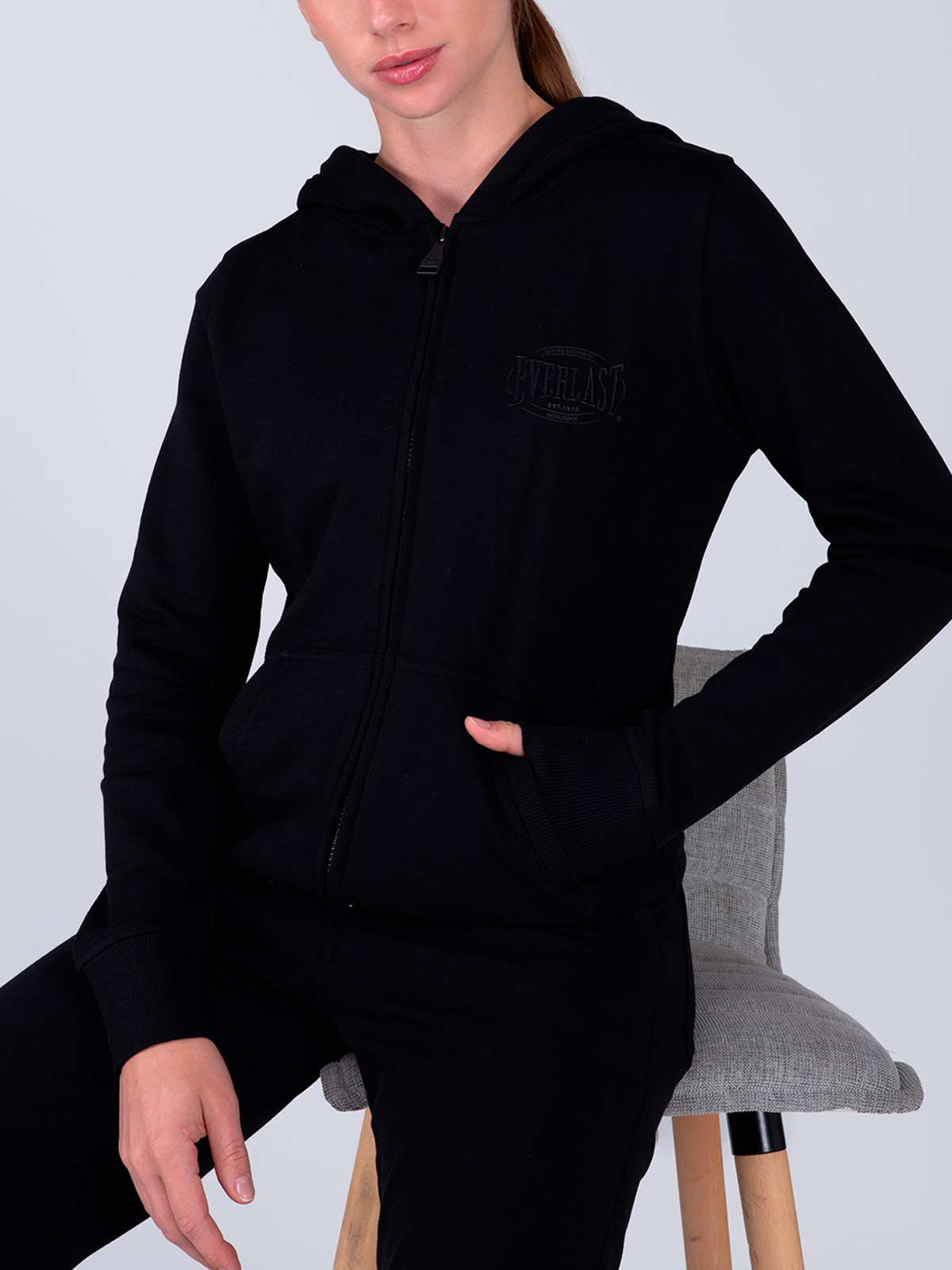 CHAQUETA MUJER EVERLAST MANGA LARGA - 5