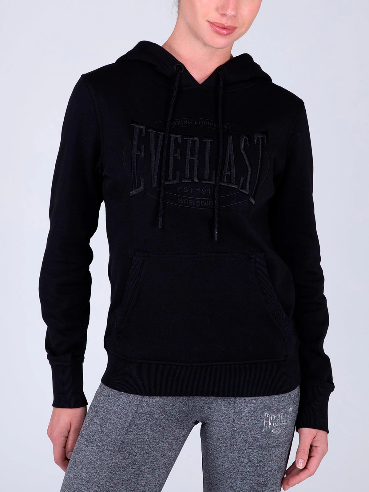 POLERON HOODIE MUJER EVERLAST - 1