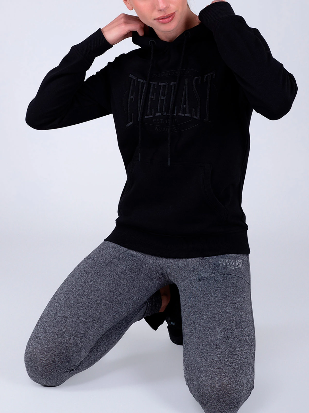 POLERON HOODIE MUJER EVERLAST - 5
