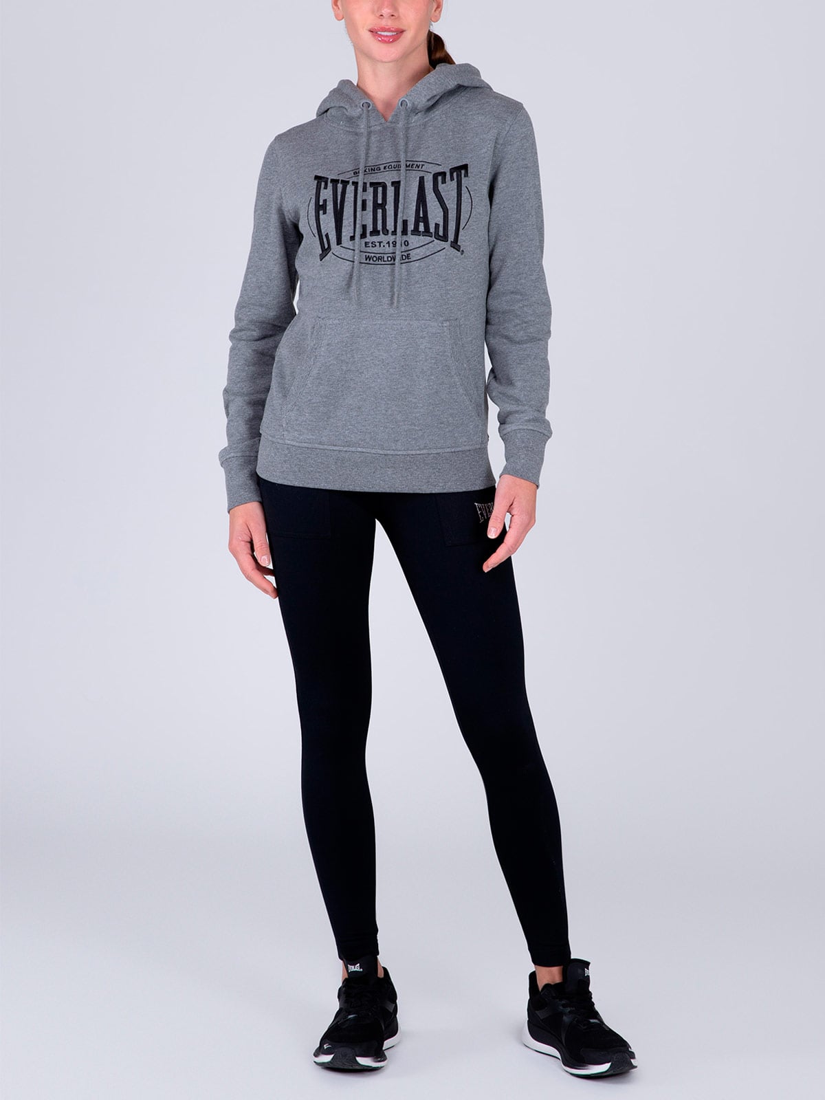 POLERON HOODIE MUJER EVERLAST - 4