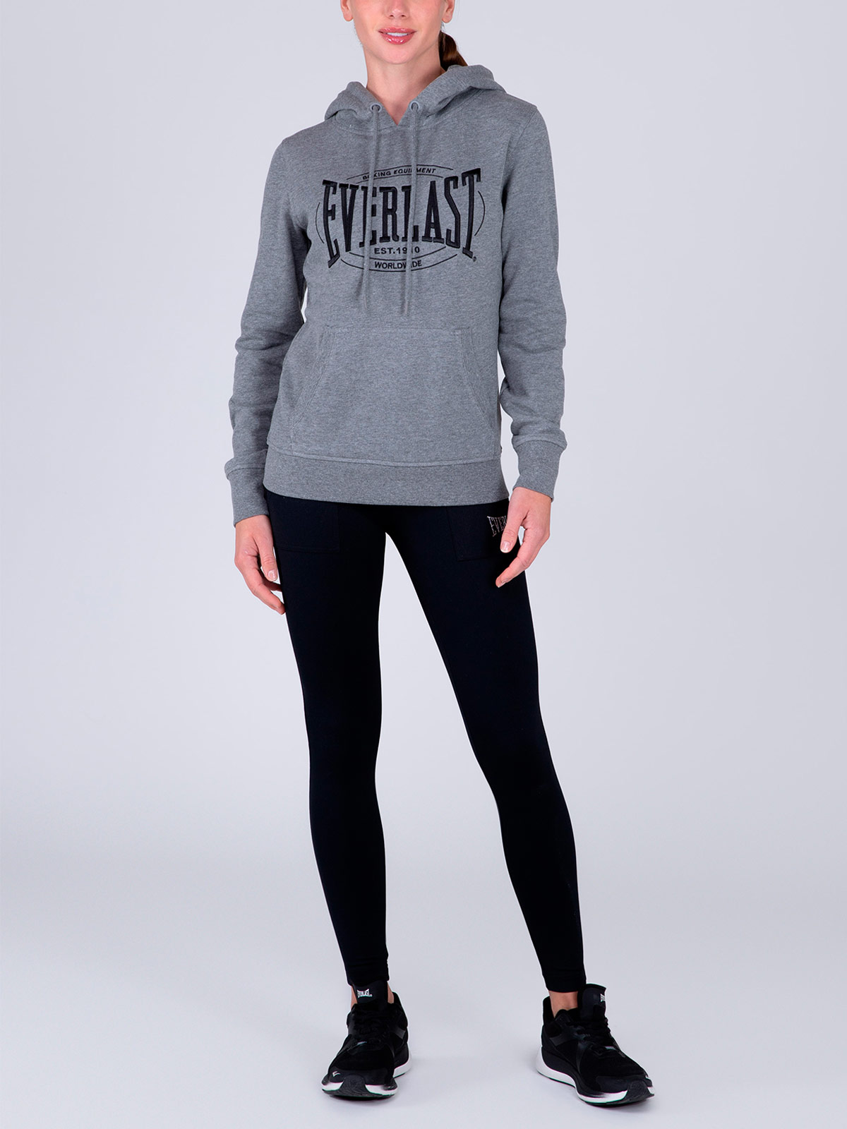 POLERON HOODIE MUJER EVERLAST - 4