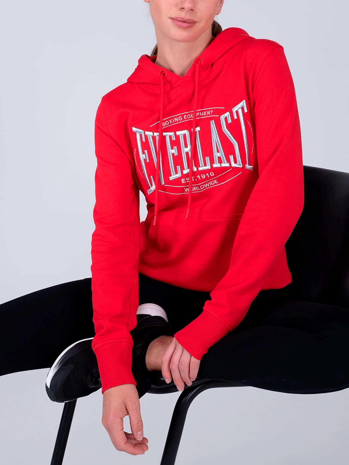 POLERON HOODIE MUJER EVERLAST - 5