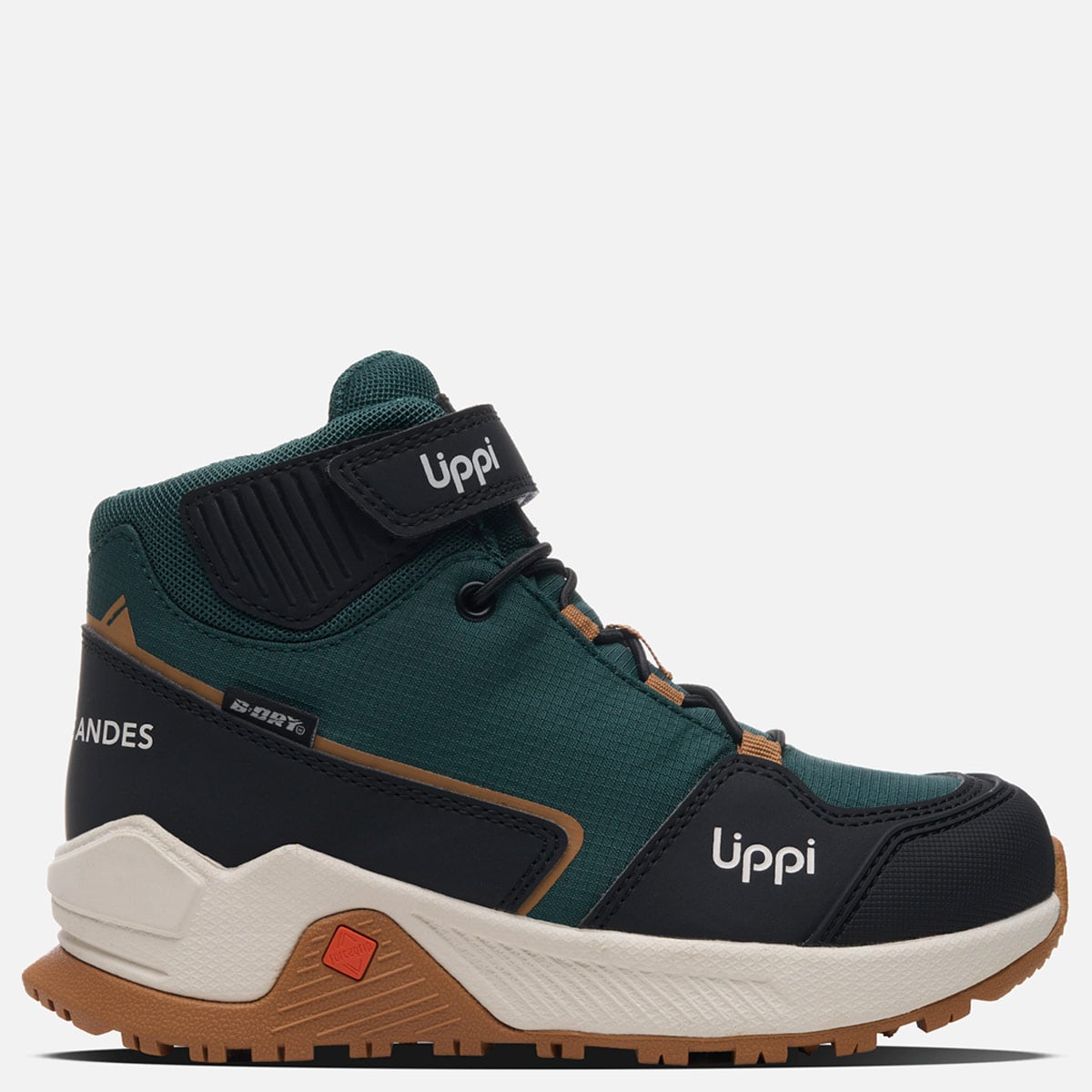 BOTINES NIÑO LIPPI PETROLEO MOTION MID KIDS B-DRY - 1