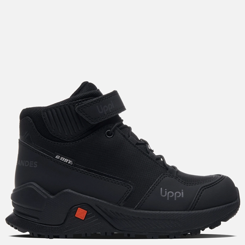 BOTINES NIÑO LIPPI NEGRO MOTION MID KIDS B-DRY - 1