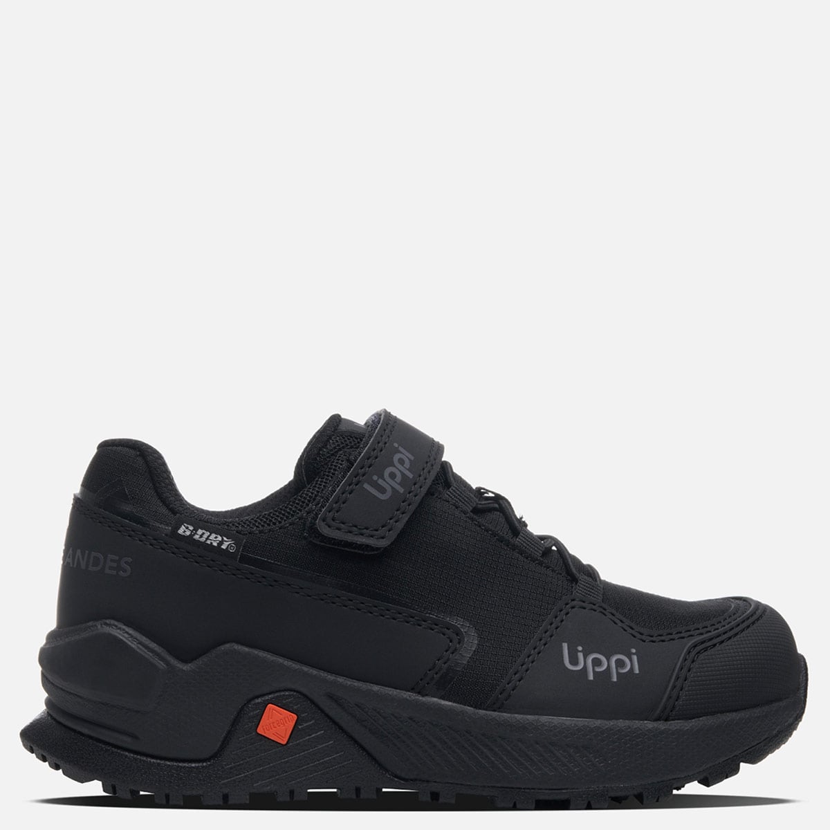 ZAPATILLAS NIÑO LIPPI OUTDOOR NEGRO MOTION LOW KIDS B-DRY - 1