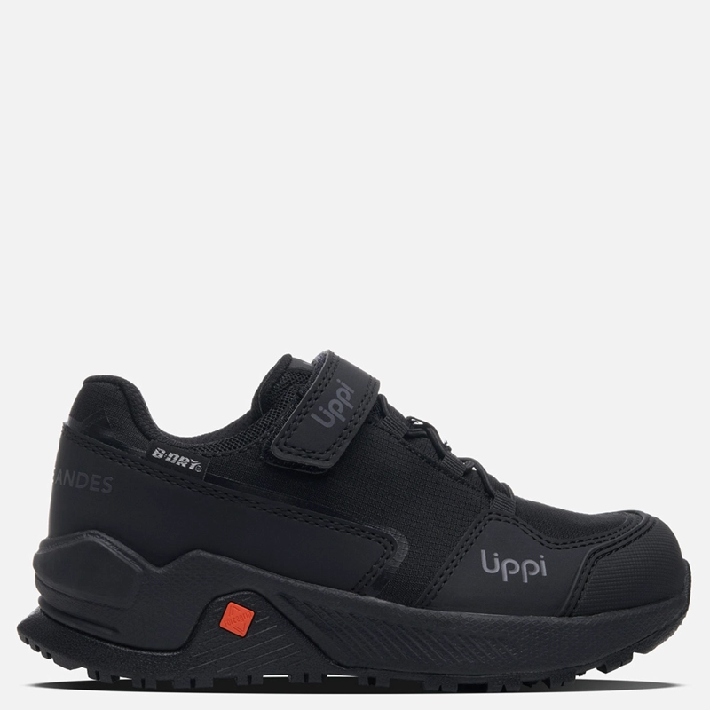 ZAPATILLAS NIÑO LIPPI OUTDOOR NEGRO MOTION LOW KIDS B-DRY - 1