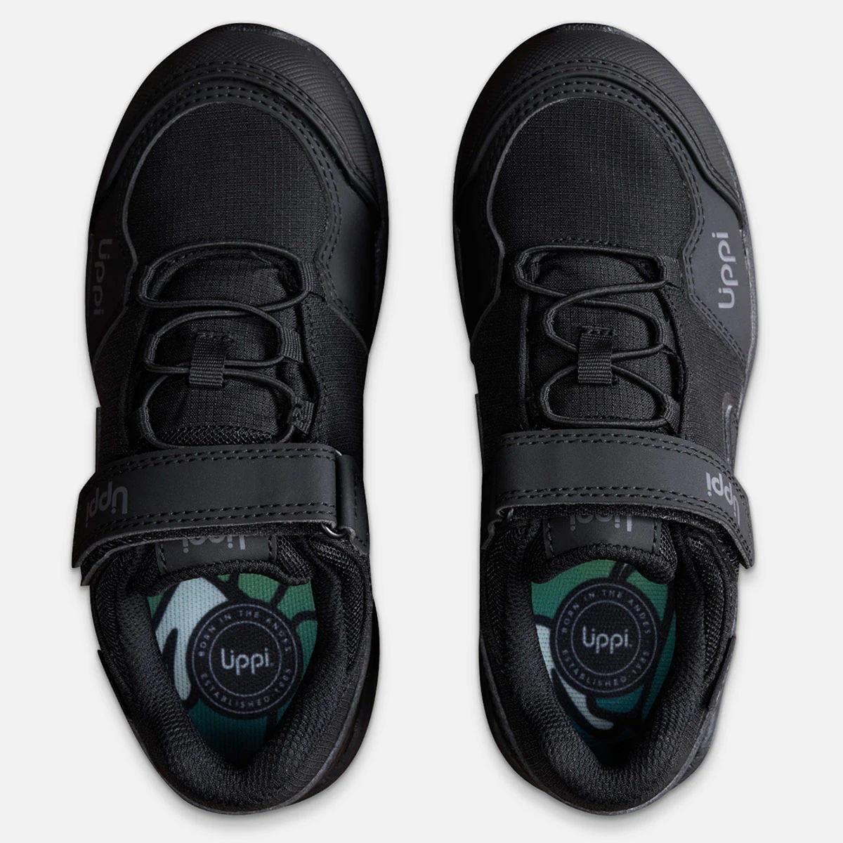 ZAPATILLAS NIÑO LIPPI OUTDOOR NEGRO MOTION LOW KIDS B-DRY - 4