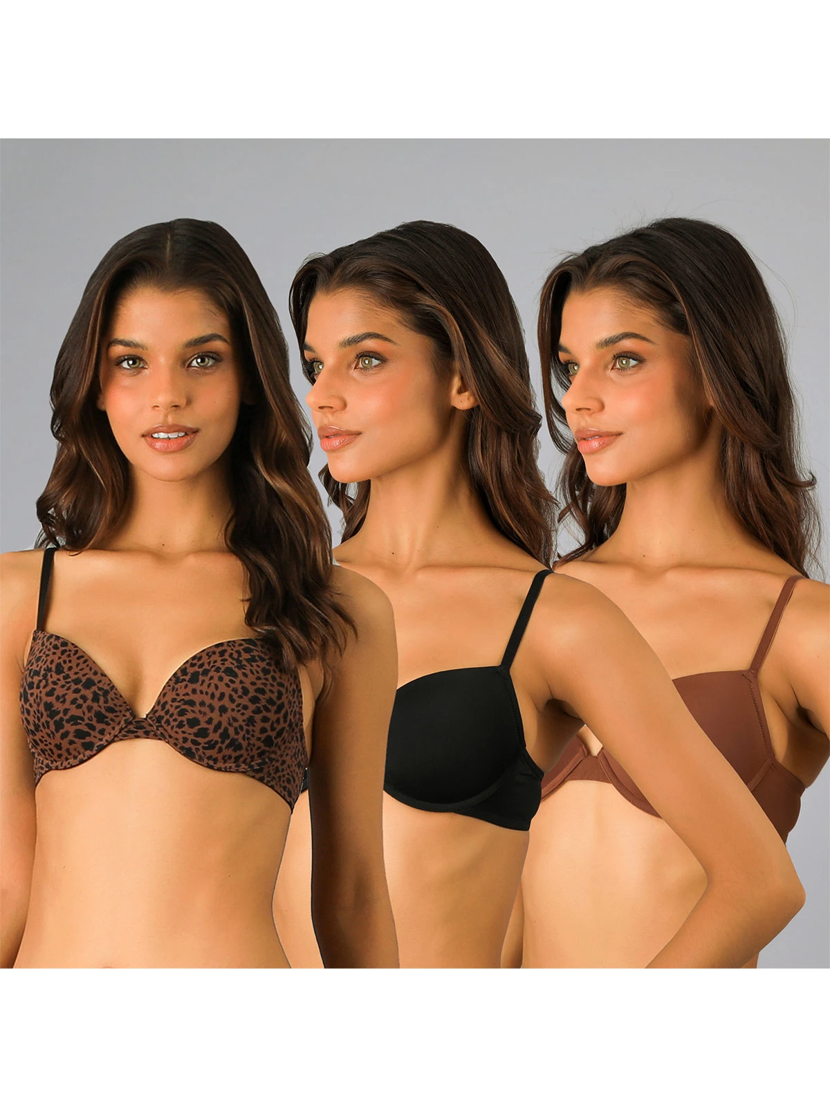 PACK 3 SOSTENES FLORES BALCONET PUSH UP - 1