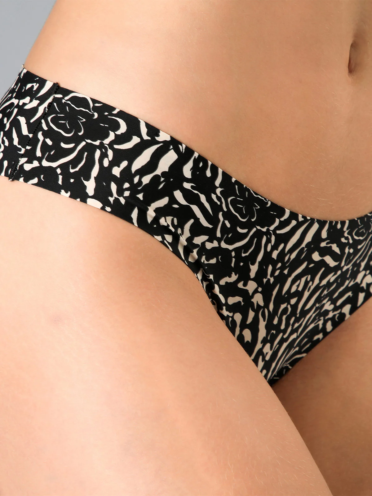PACK 3 CALZONES BIKINI FLORES MICROPRINT BONDED - 4