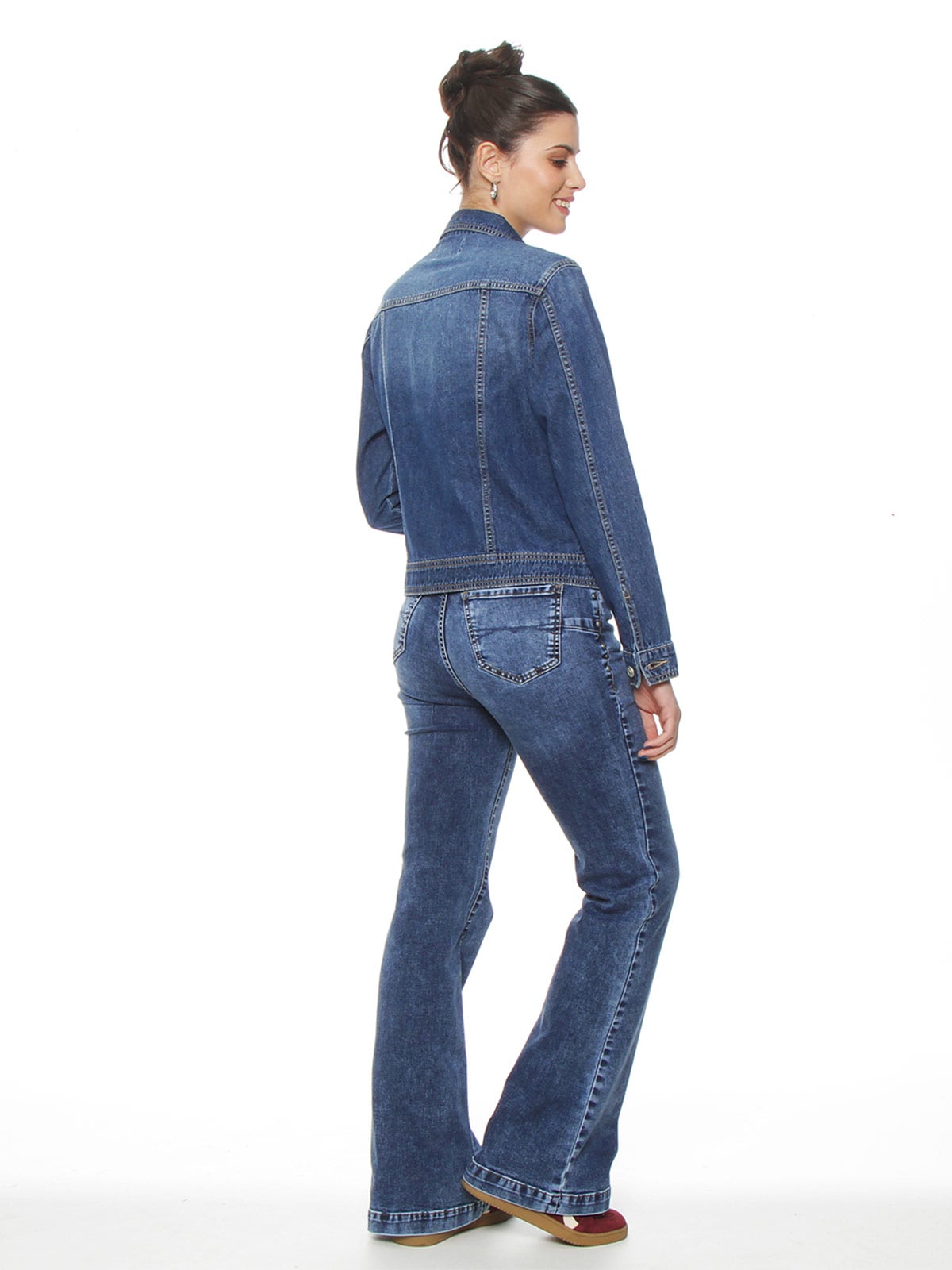 CHAQUETA MUJER WADOS ALGODÓN MANGA LARGA DENIM ABOTONADA - 3