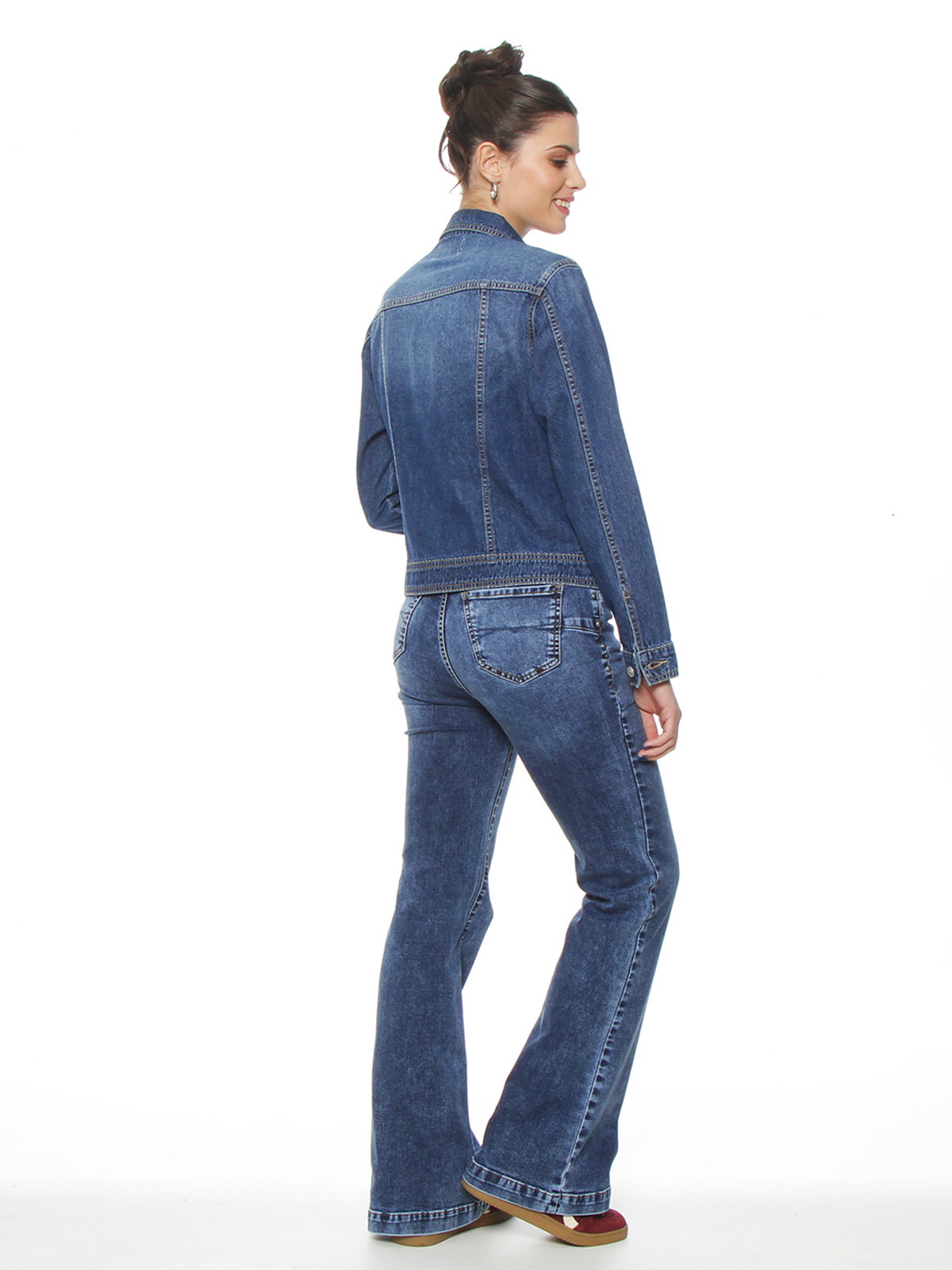 CHAQUETA MUJER WADOS ALGODÓN MANGA LARGA DENIM ABOTONADA - 3