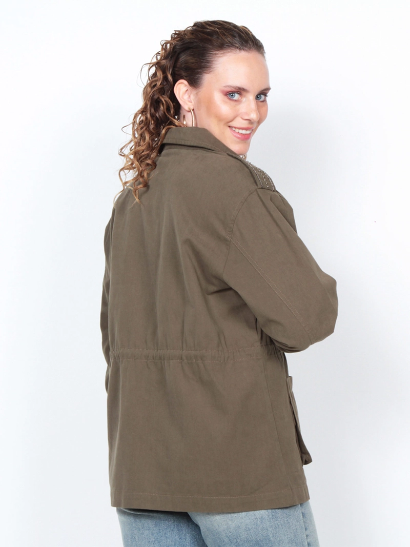 CHAQUETA MUJER WADOS ALGODÓN MANGA LARGA ABOTONADA - 2