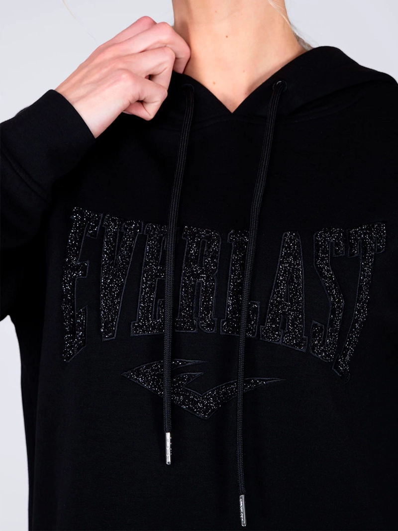 POLERON MUJER EVERLAST HOODIE MANGA LARGA - 5
