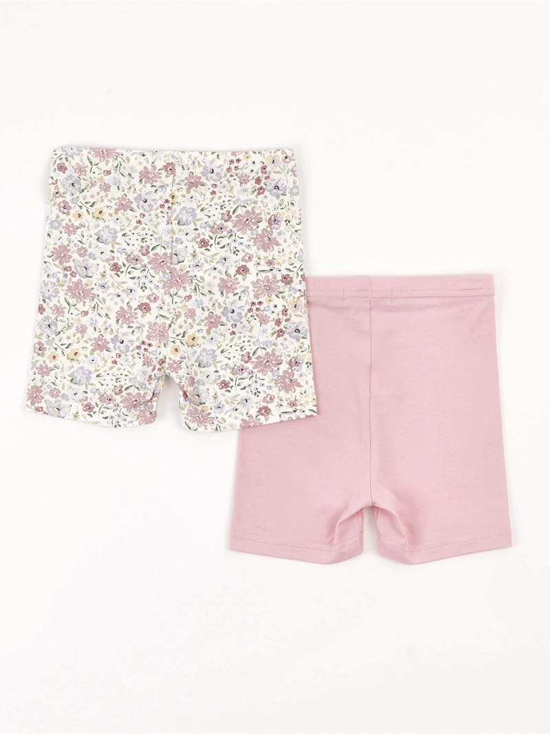 PACK X2 CALZA NIÑA BABY HARVEST ALGODÓN LISA Y ESTAMPADA - 2