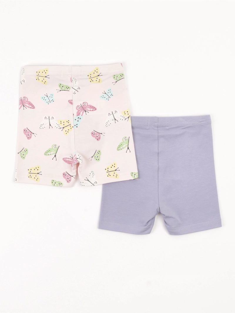 PACK X2 CALZA NIÑA BABY HARVEST ALGODÓN LISA Y ESTAMPADA - 2