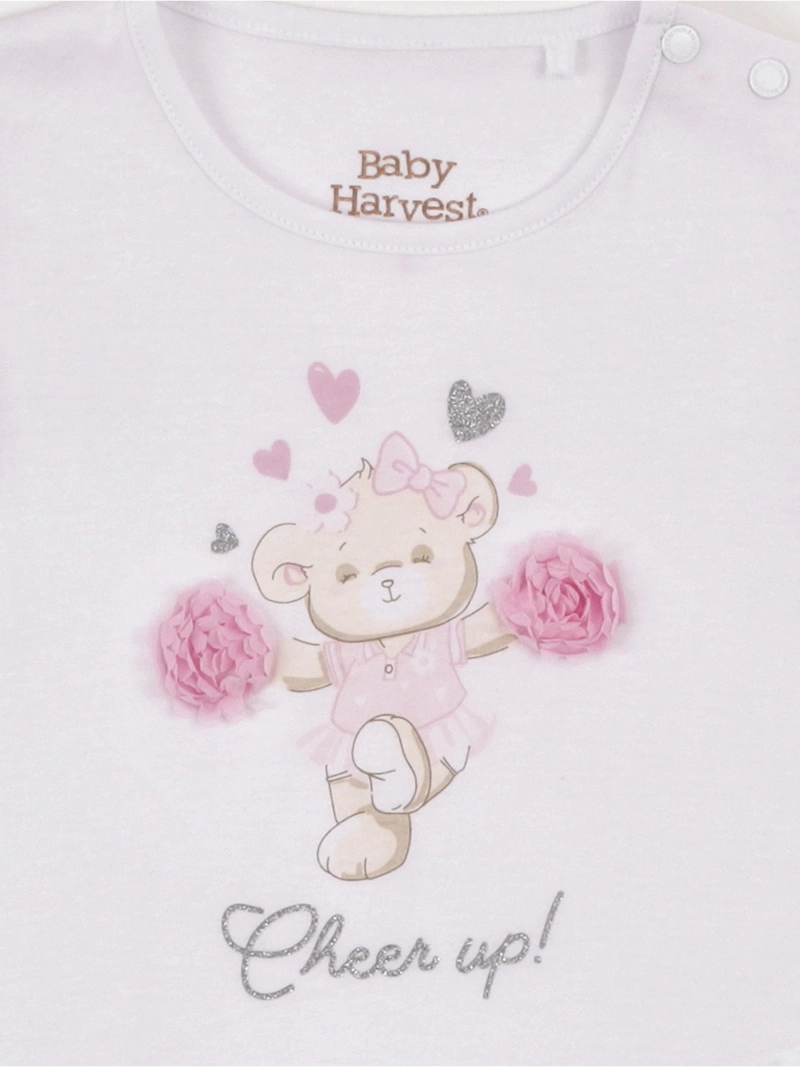POLERA NIÑA BABY HARVEST ALGODÓN TUL - 5