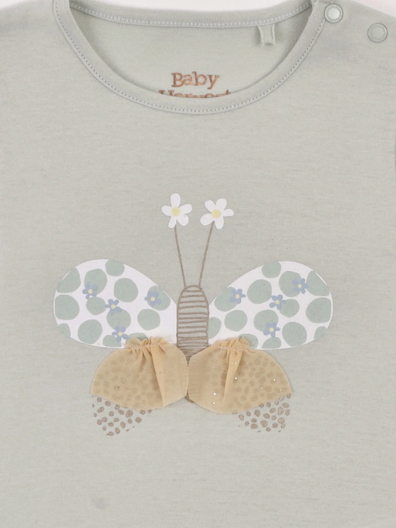 POLERA NIÑA BABY HARVEST ALGODÓN TUL - 5