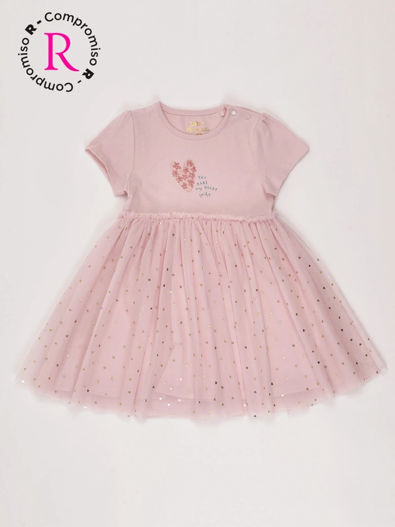 VESTIDO NIÑA BABY HARVEST ALGODÓN TUTÚ - 3