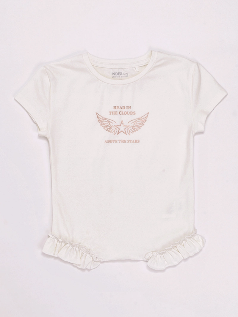 POLERA NIÑA INDEX TEEN MANGA CORTA CROP