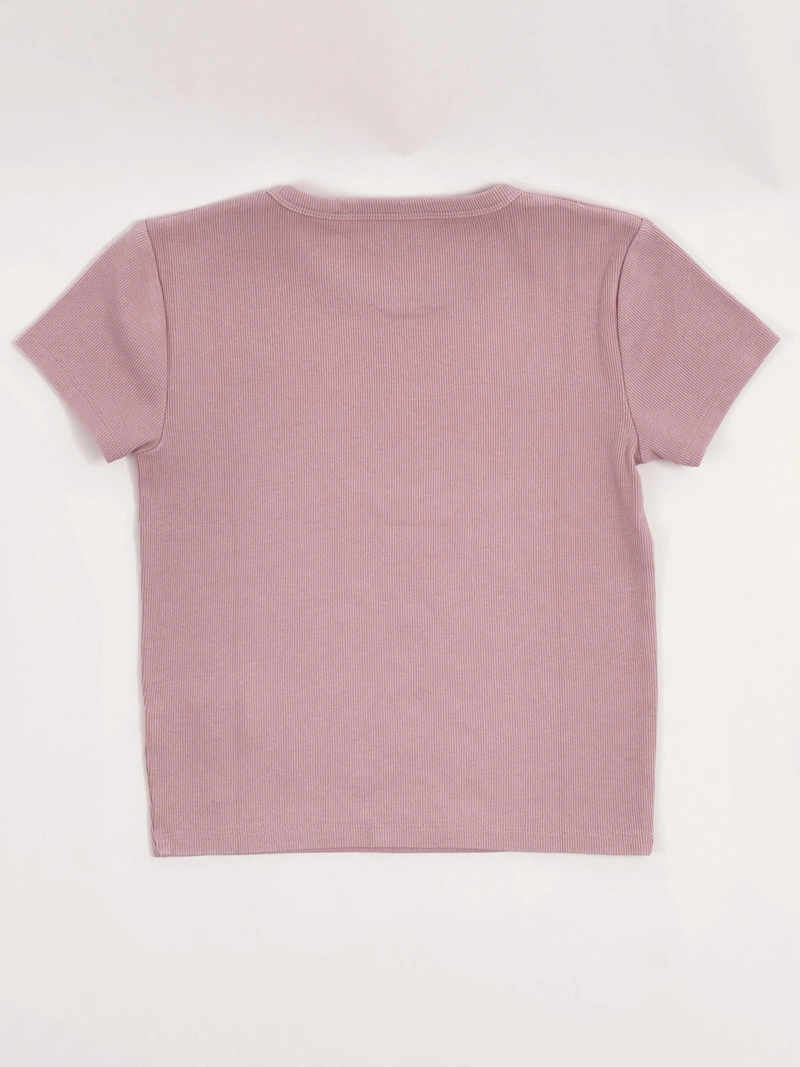 POLERA NIÑA INDEX TEEN ALGODÓN MANGA CORTA STRASS - 4