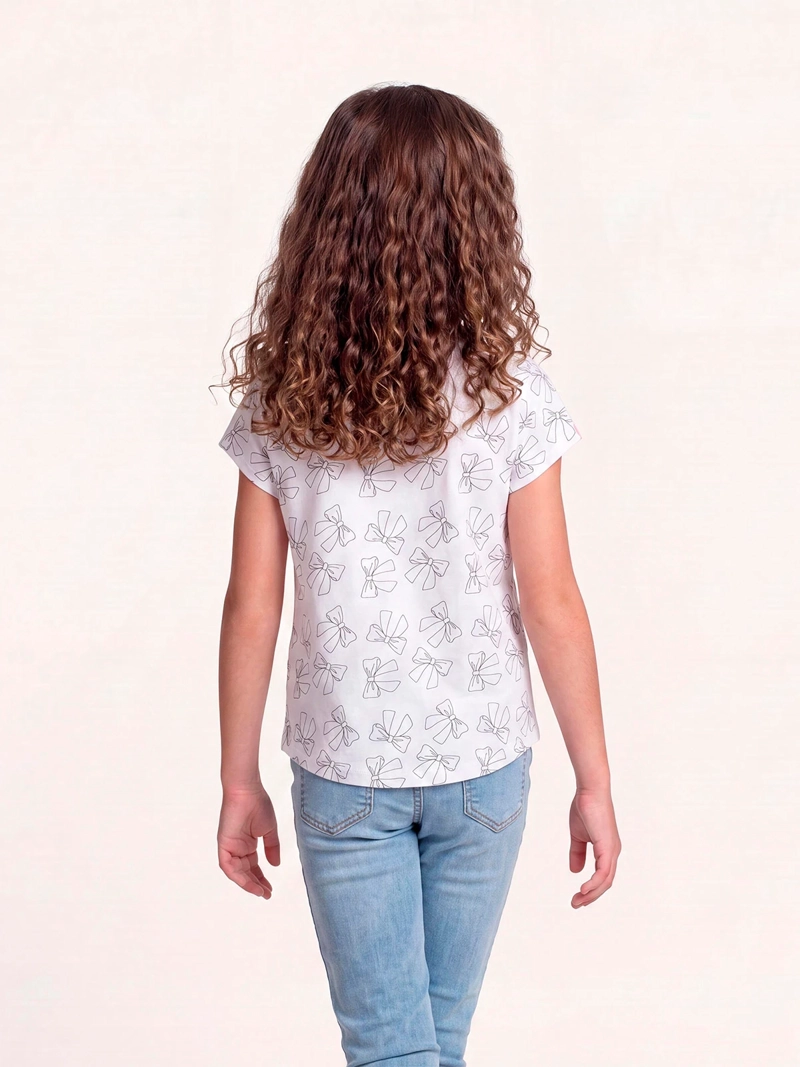 POLERA NIÑA HARVEST MANGA CORTA PRINT - 2