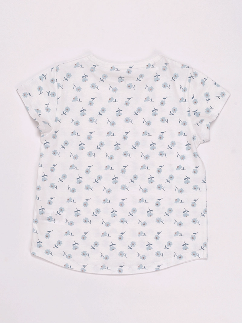 POLERA NIÑA HARVEST MANGA CORTA PRINT - 2