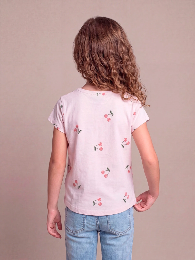 POLERA NIÑA HARVEST MANGA CORTA PRINT - 2