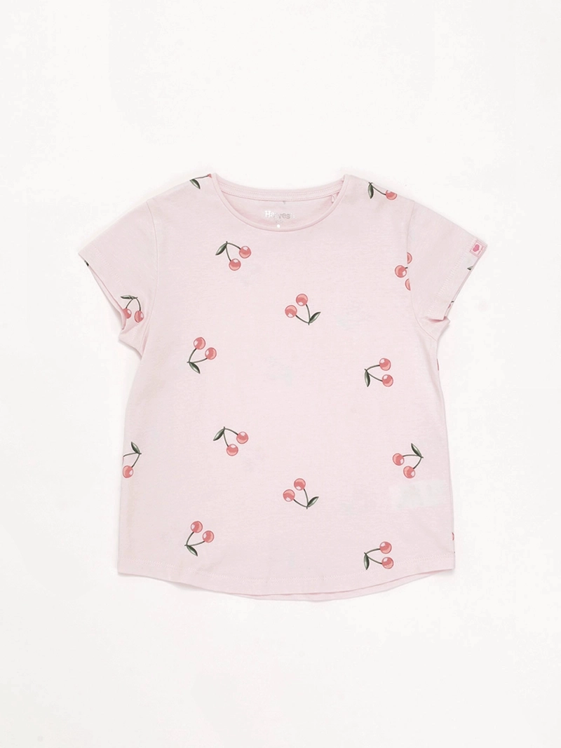 POLERA NIÑA HARVEST MANGA CORTA PRINT - 3